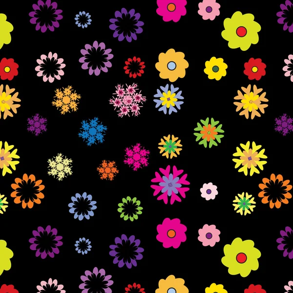 Blumenmuster — Stockvektor