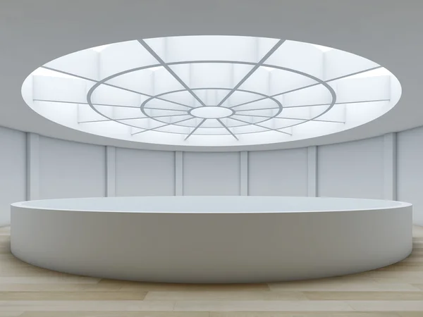 Atrium ile minimalist iç. — Stok fotoğraf
