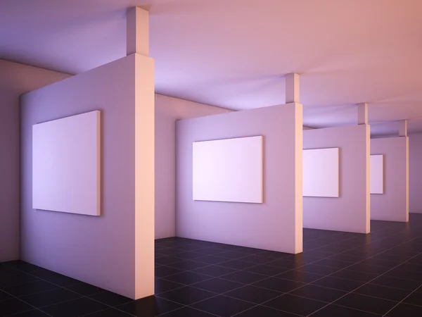 Galeria moderna de arte . — Fotografia de Stock