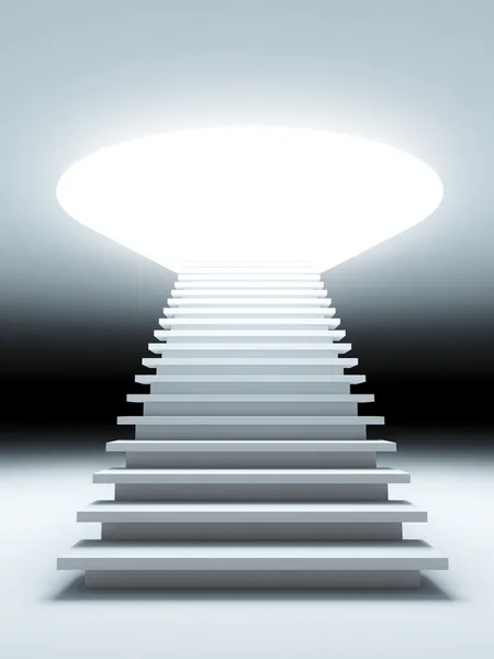 未来への階段. — ストック写真