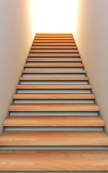 Лестница в будущее . — стоковое фото