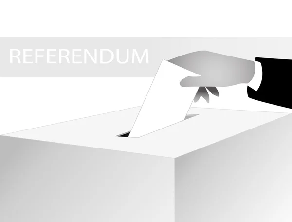 Referendum — Stockvektor