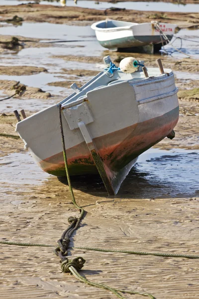 stock image Boat and low tide