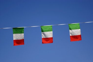 Italian flag clipart