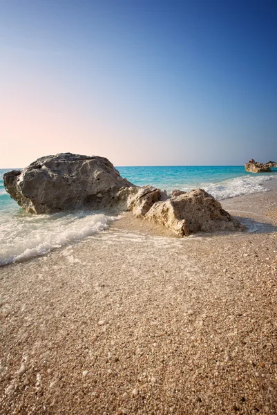 Güzel vahşi kumsal — Stok fotoğraf
