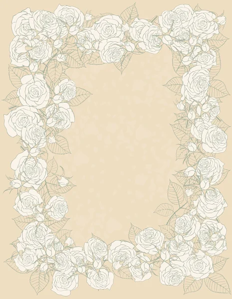 Cadre rose — Image vectorielle