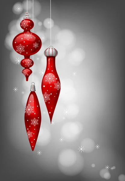 Boules de Noël — Image vectorielle
