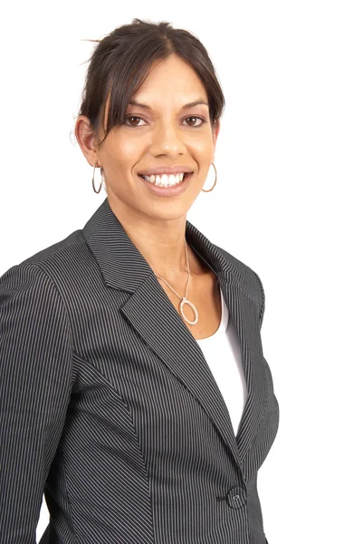 stock image Beautiful brunette businesswoman