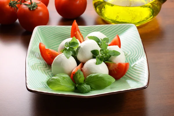 Mozzarella e pomodori — Foto Stock