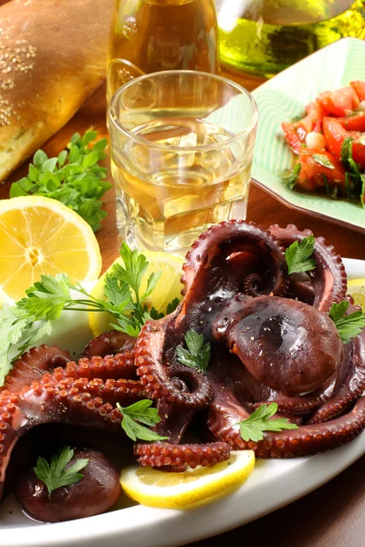 Salată Octopus — Fotografie, imagine de stoc