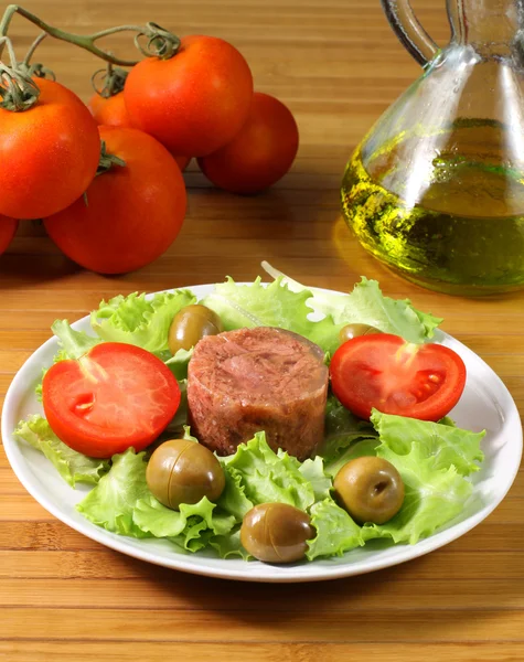 Salată de carne — Fotografie, imagine de stoc