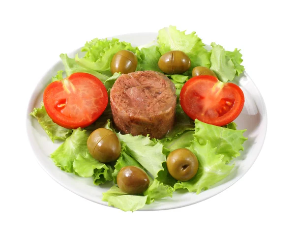Salată de carne — Fotografie, imagine de stoc