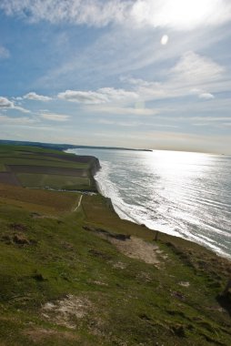 Acantilado norte de francia