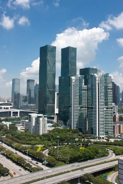 Modern városára, autópálya, Kína Stock Kép