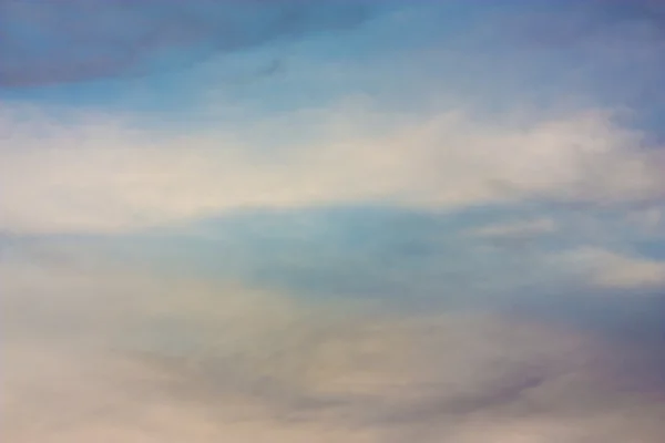 Vacker blå himmel bakgrund Stockbild