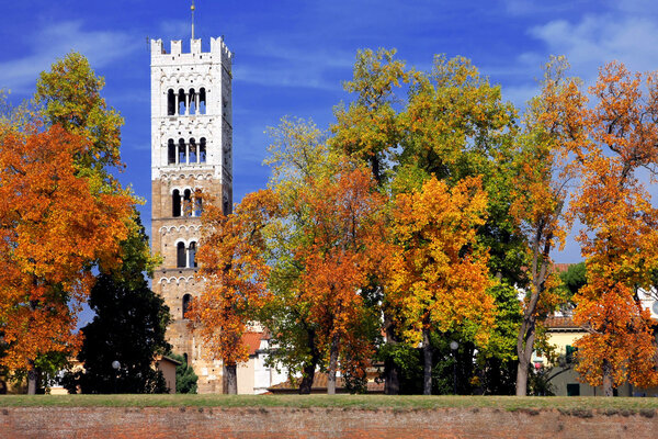 Lucca, torre del Duomo di San Martino
