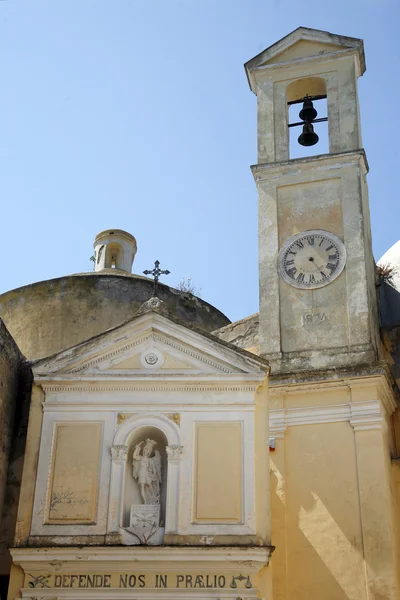 Iglesia Abadía de San Miguel - Detalles - Procida Italia — Foto de Stock
