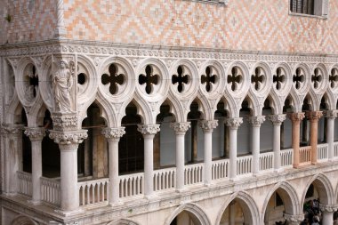 Palace Ducal 2- detail, Venice - Italy clipart