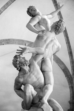 The Rape of the Sabine Women - Florence, Italy clipart