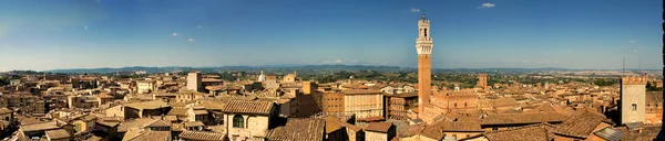 Siena panoramisch — Stockfoto