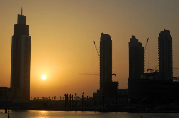 Dubai evening — Stock Photo, Image