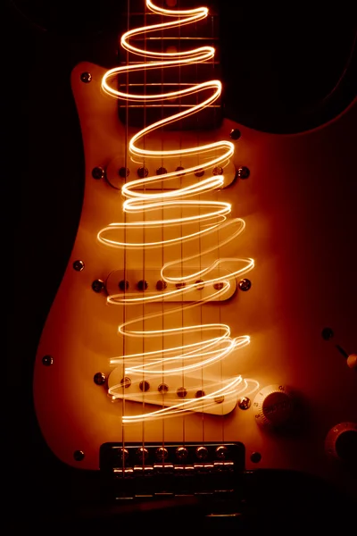 Chitarra elettrica — Foto Stock