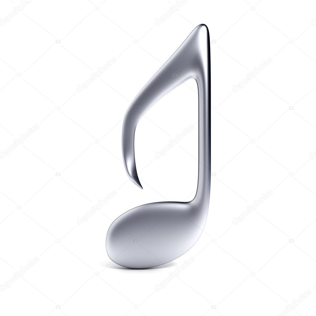 Music note — Stock Photo © SSilver 6620185