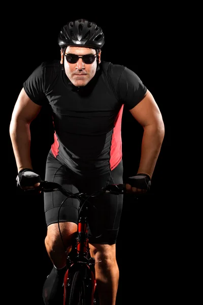 stock image Cyclist Riding Bike