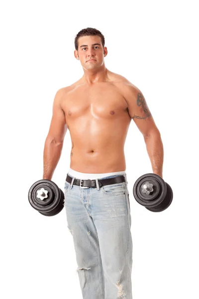 Lifting Weights — Stock Photo, Image