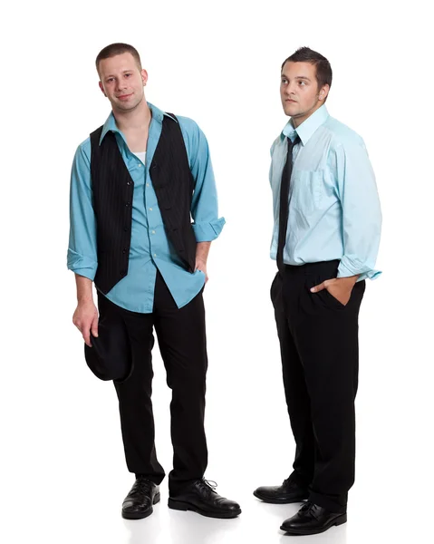 Two young men — Stock Photo, Image