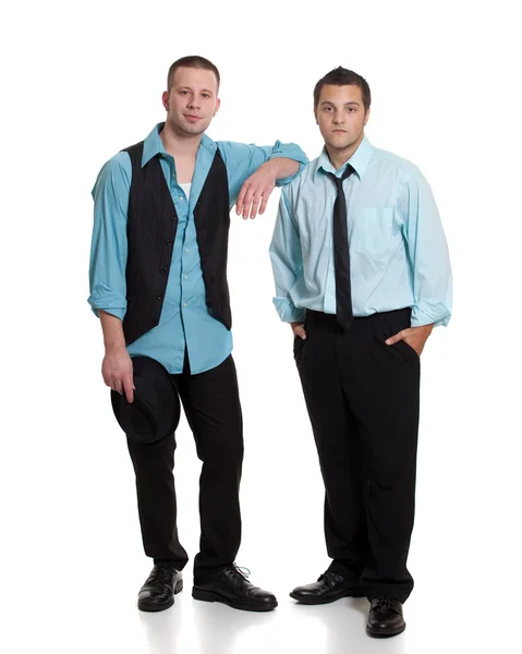 Two young men Royalty Free Stock Photos
