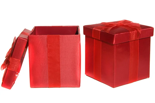 Подарункові коробки — стокове фото