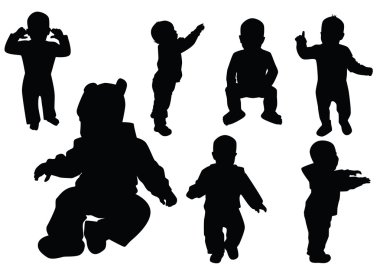 Collection of kids clipart