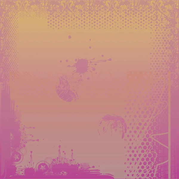 紫色の汚れた背景 — ストックベクタ
