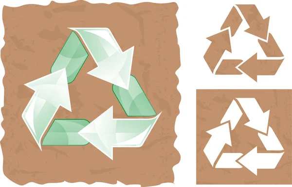 Recycle sign — Stock Vector