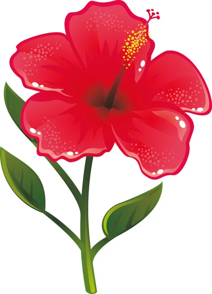 Λαμπερό λουλούδι — Διανυσματικό Αρχείο