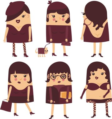 karikatür lady