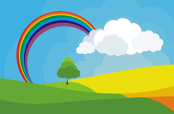 Cute summer background