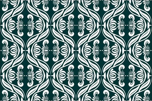 Damask seamless pattern — Stock Photo, Image