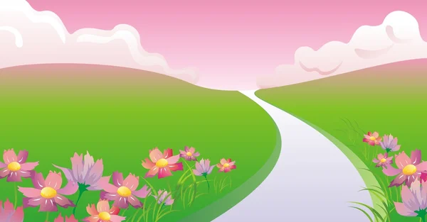 Cute spring background — Stock Photo, Image