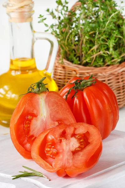Große Tomaten. — Stockfoto
