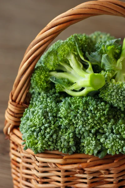 Broccoli närbild. — Stockfoto