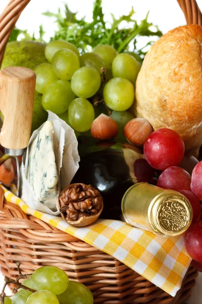 Ingrediënten voor goede picknick. — Stockfoto