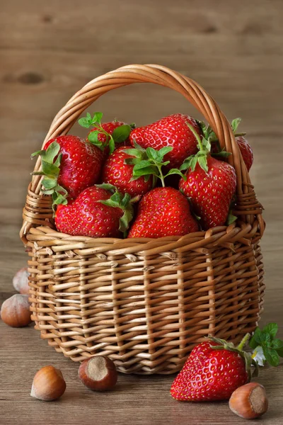 Aardbeien. — Stockfoto
