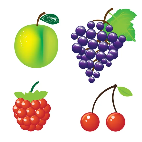 Set de fructe — Vector de stoc