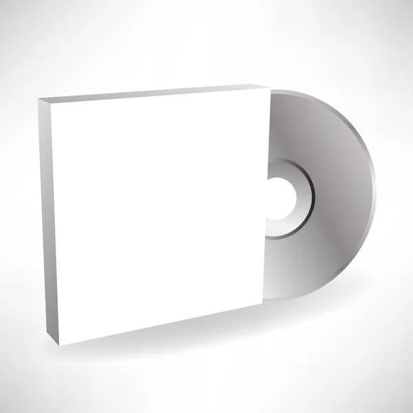Capa de disco compacta — Vetor de Stock