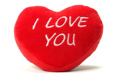 Heart pillow clipart