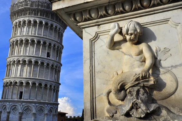 The leaning tower of Pisa — Stock Photo, Image