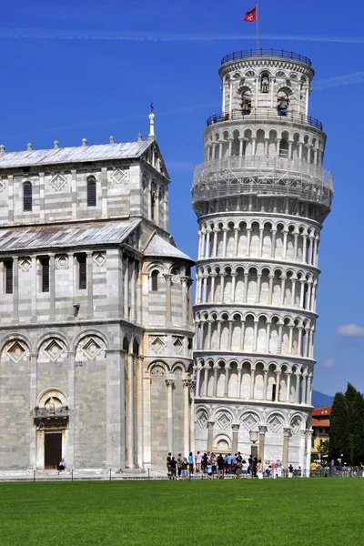 Scheve toren van pisa, Italië — Stockfoto