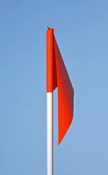Soccer corner flag — Stock Photo, Image